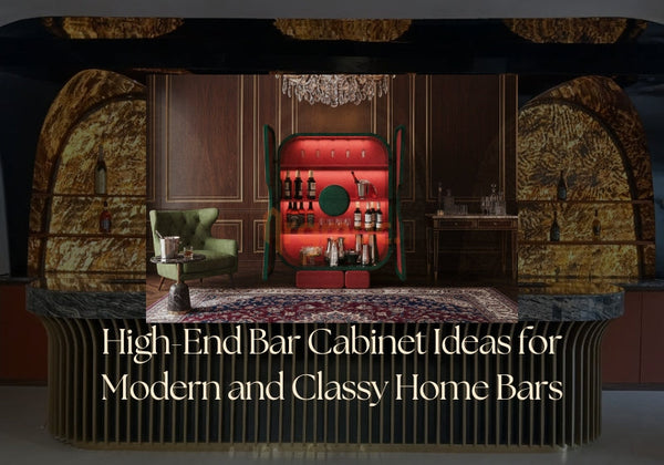 High-End Bar Cabinet Ideas for Modern and Classy Home Bars