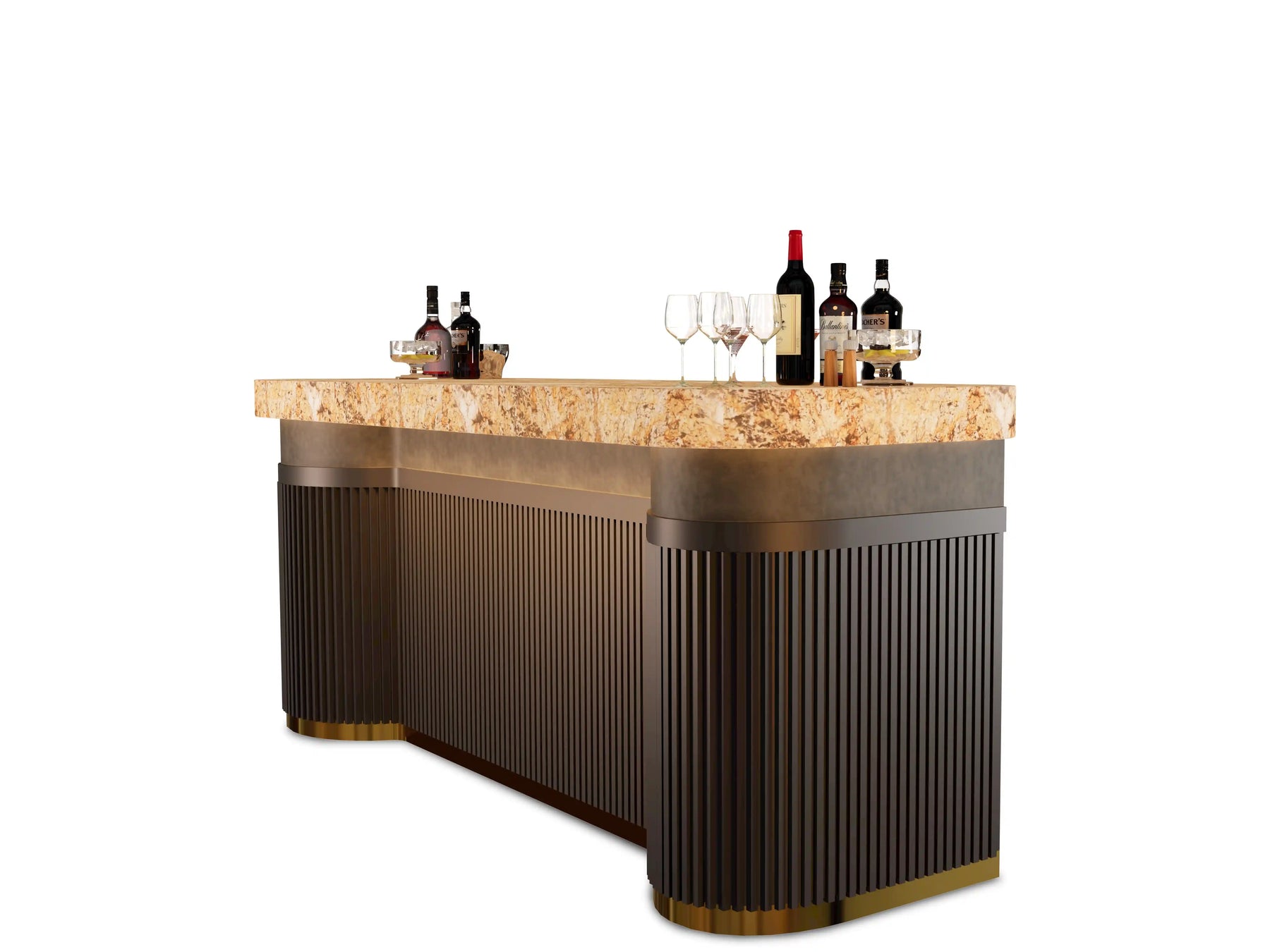 Sierra Bar Counter in a room setting
