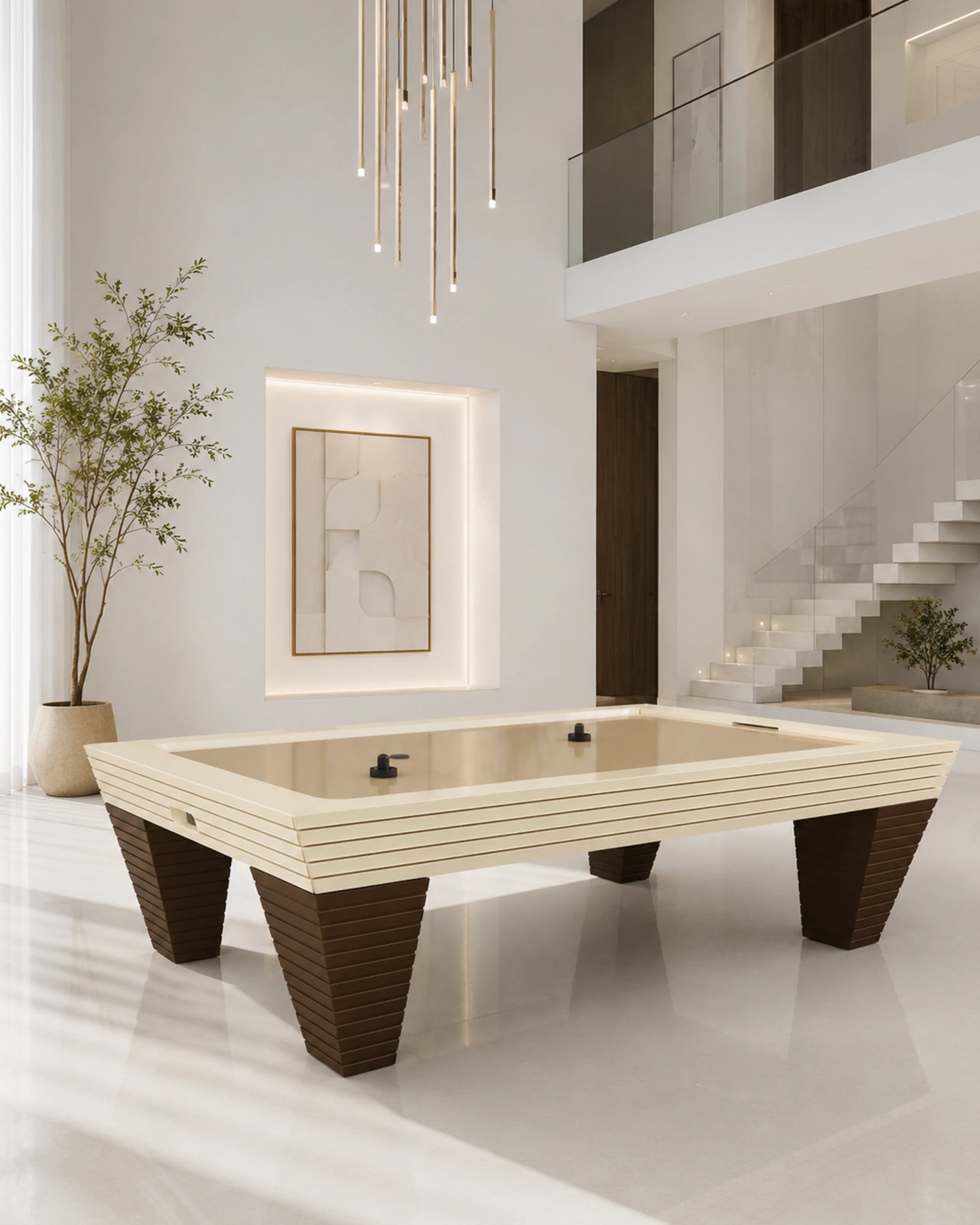 Mimosa Air Hockey Table in a room setting