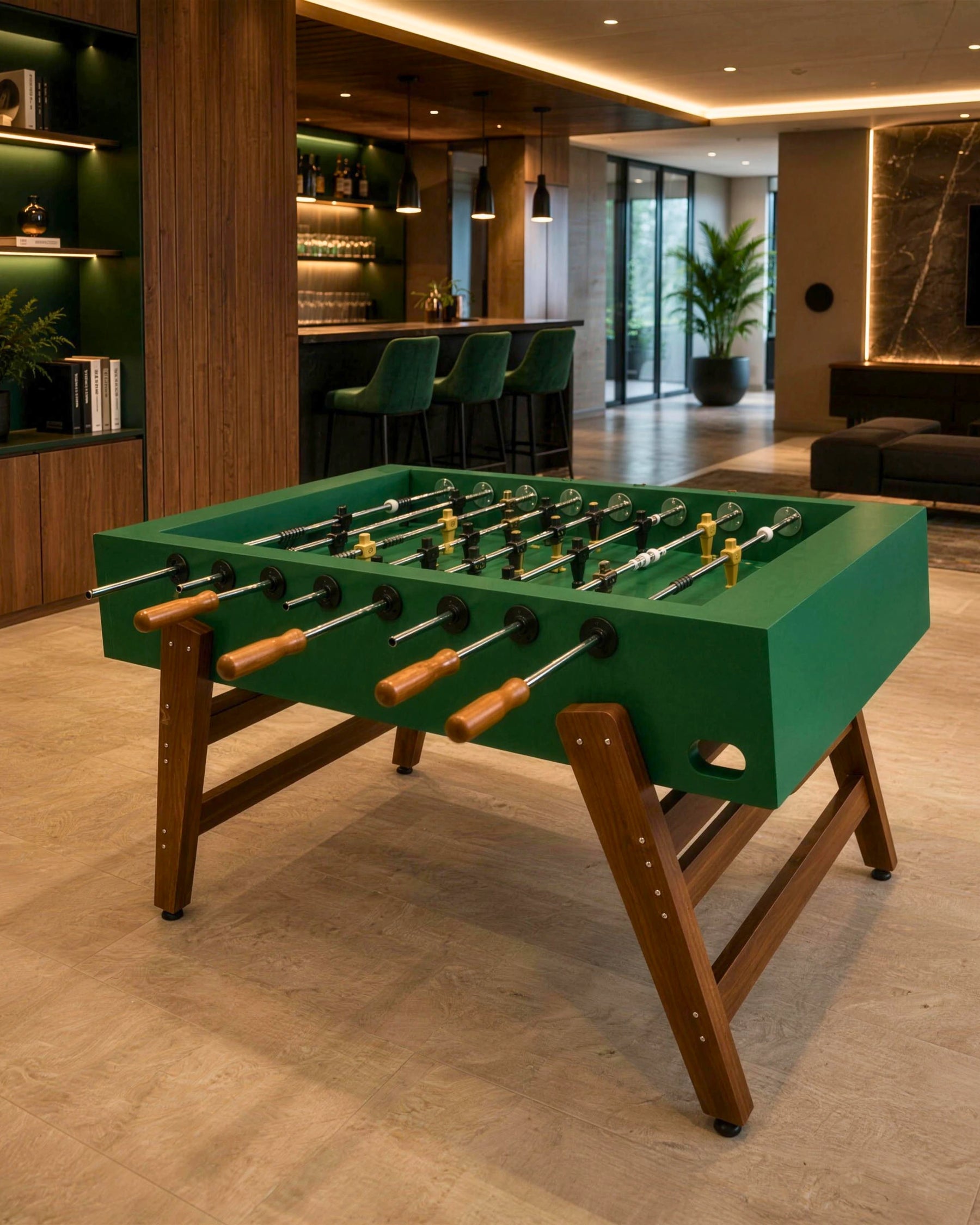 Abyss Foosball Table in a room setting