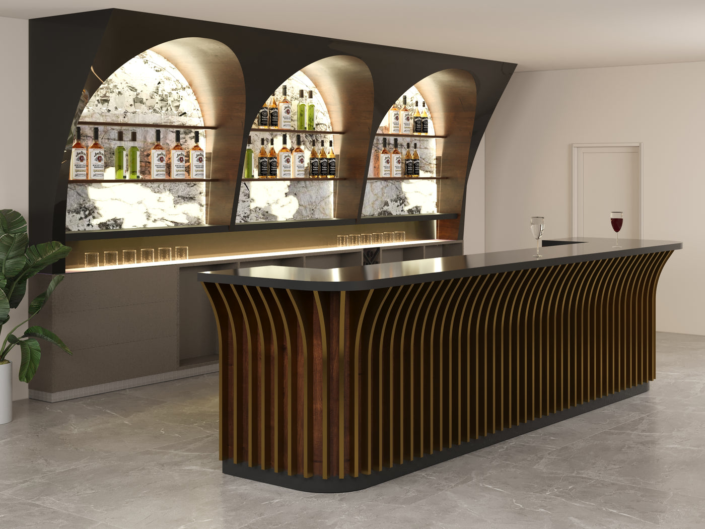 Brunello Luxury Home Bar