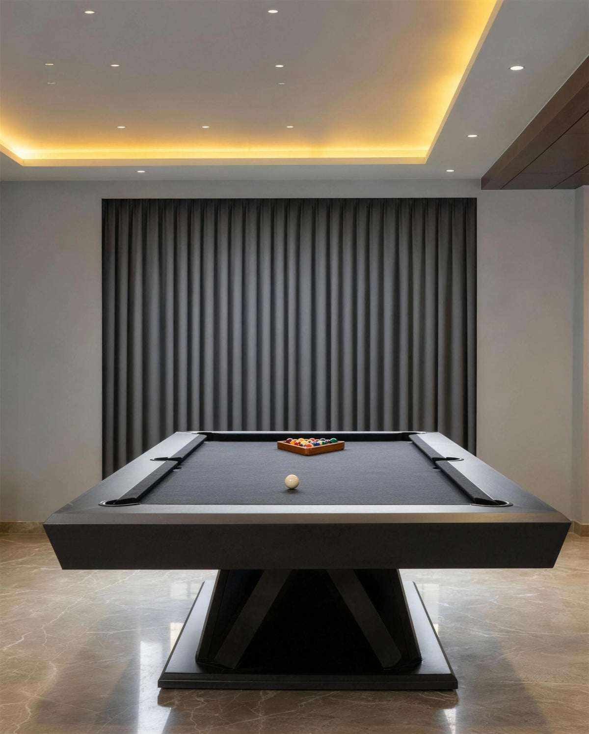 Kingston Pool Table in a room setting