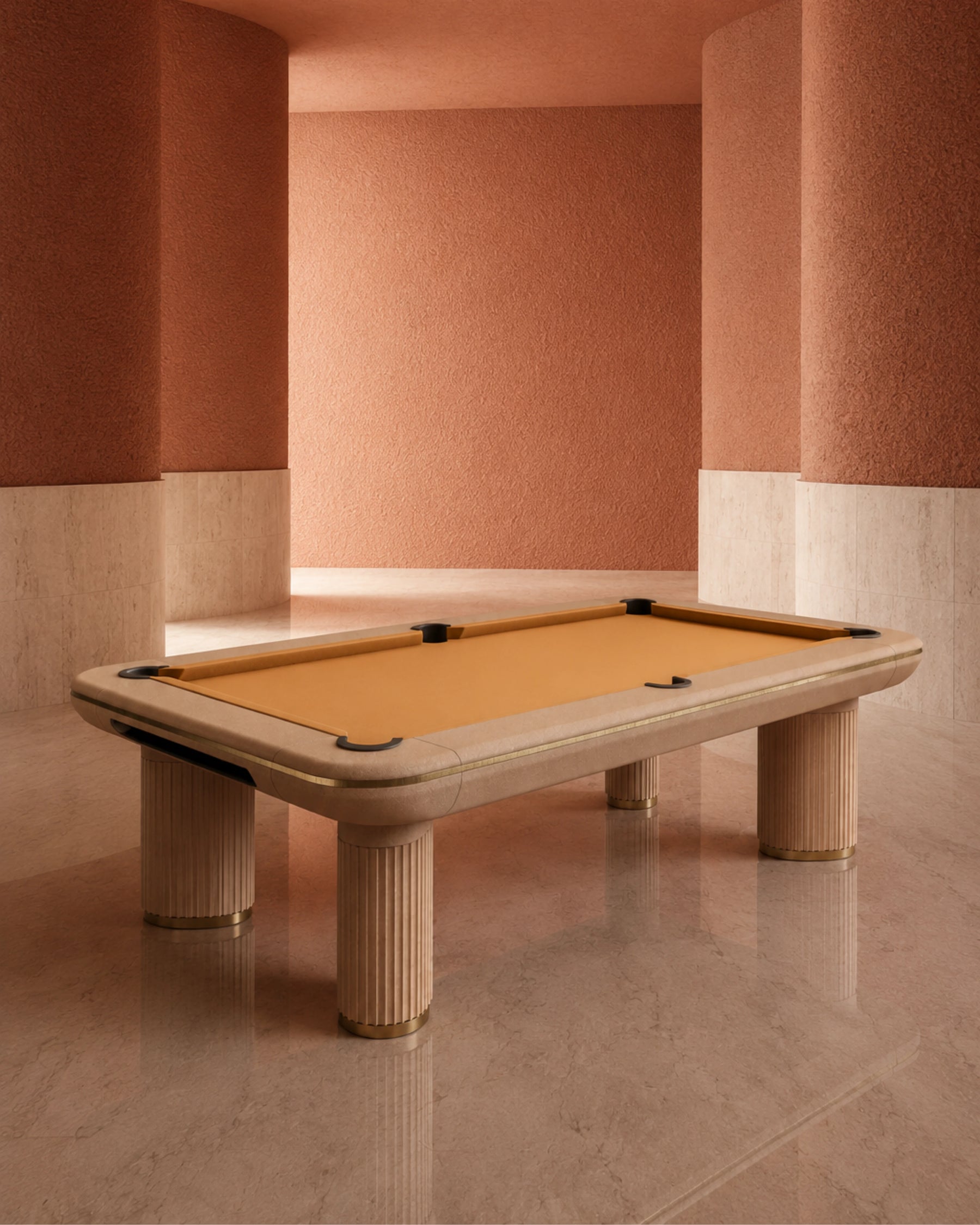 Novaire Pool Table in a room setting