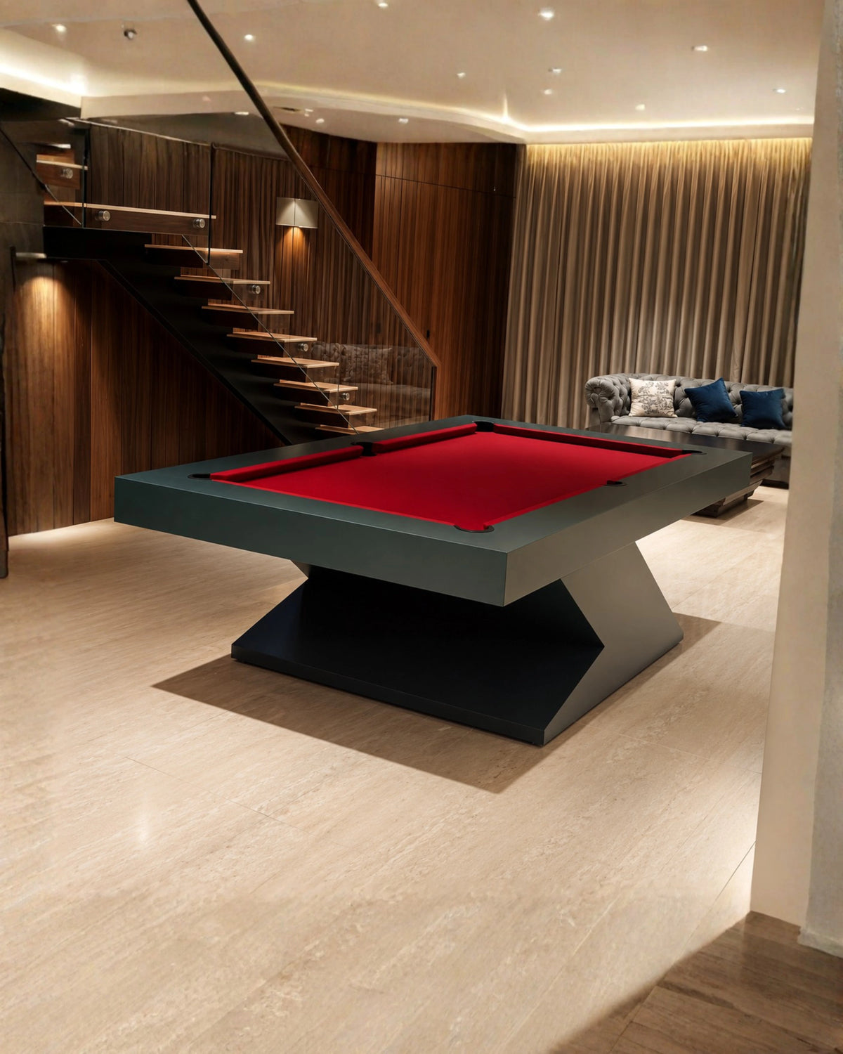 Outlier Pool Table in a room setting