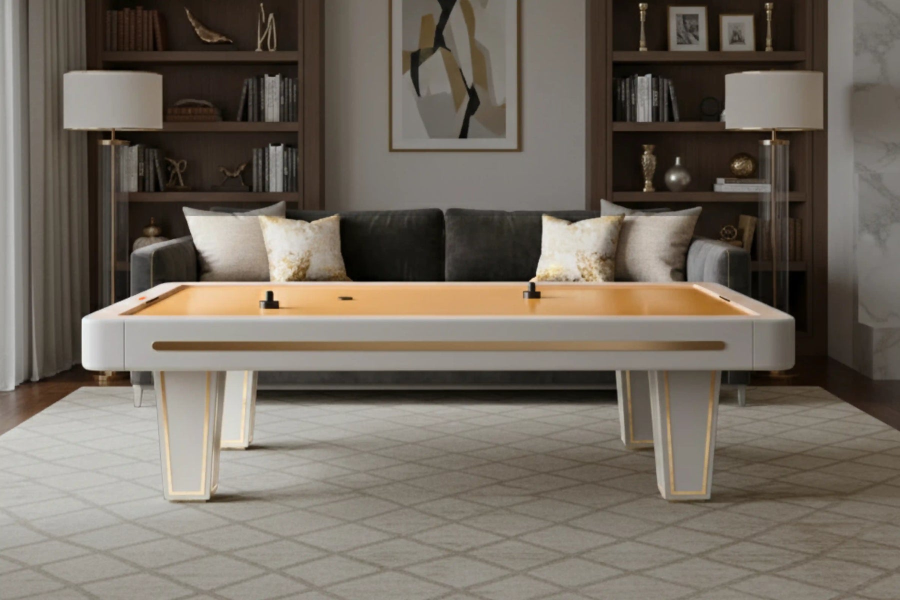 Vindsor Air Hockey Table in a room setting
